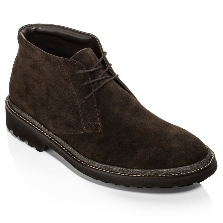 Shoes To Boot New York | Javier Chukka Boot Dark Brown Suede