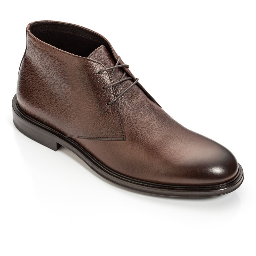 Shoes To Boot New York | Richard Chukka Boot Brown Grain