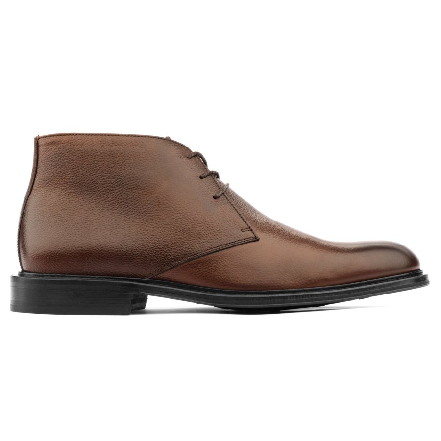 Shoes To Boot New York | Richard Chukka Boot Brown Grain