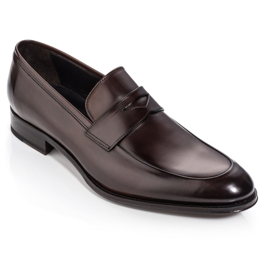 Shoes To Boot New York | Francis Calf Loafer Burnished Brown