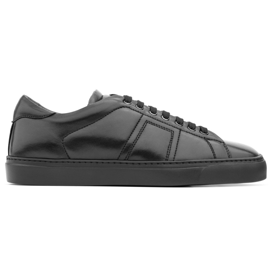 Shoes To Boot New York | Le Mans Nappa Calf Sneaker Black