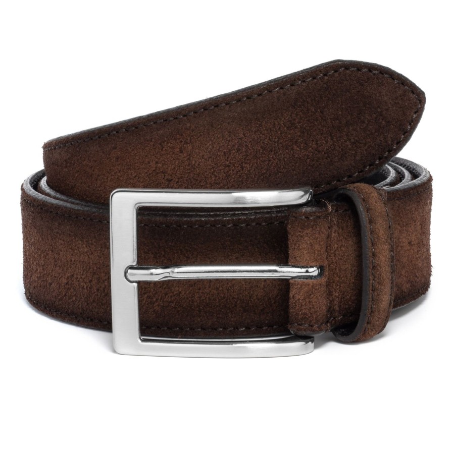 Accessories To Boot New York | Belt Brown Aero Suede