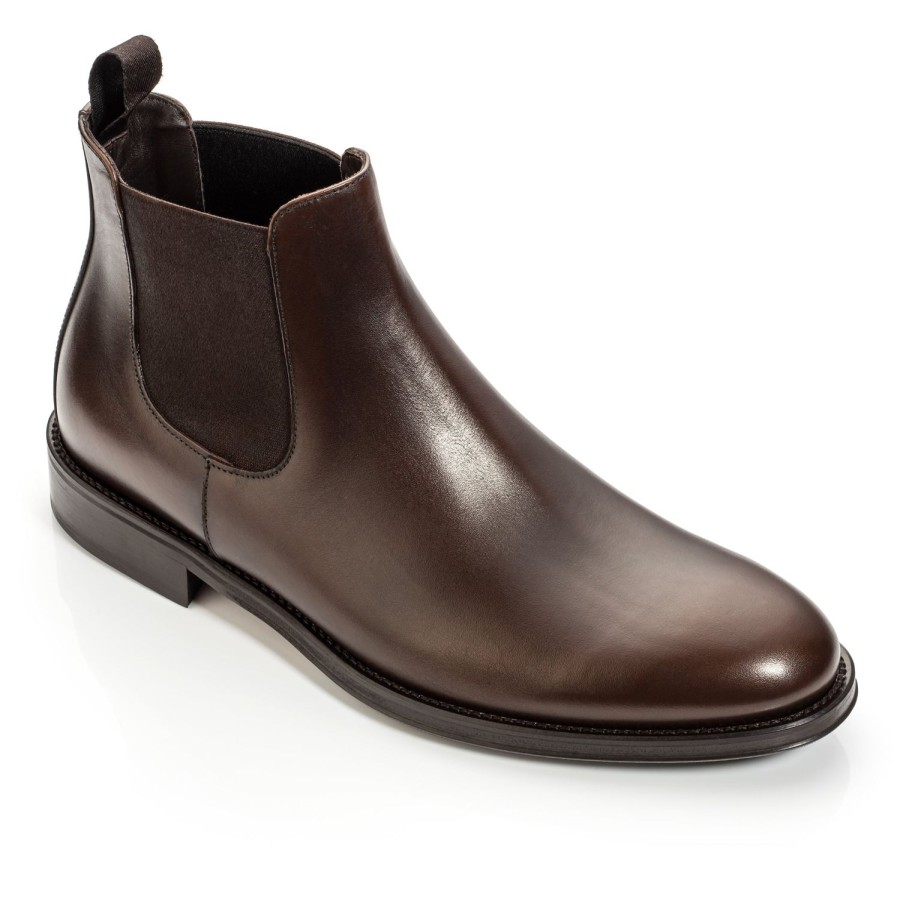 Shoes To Boot New York | Shelby Ii Chelsea Boot Dark Brown Calf