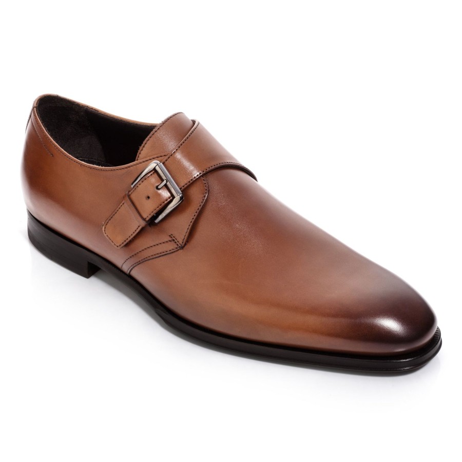 Shoes To Boot New York | Bower Monkstrap Cognac Calf