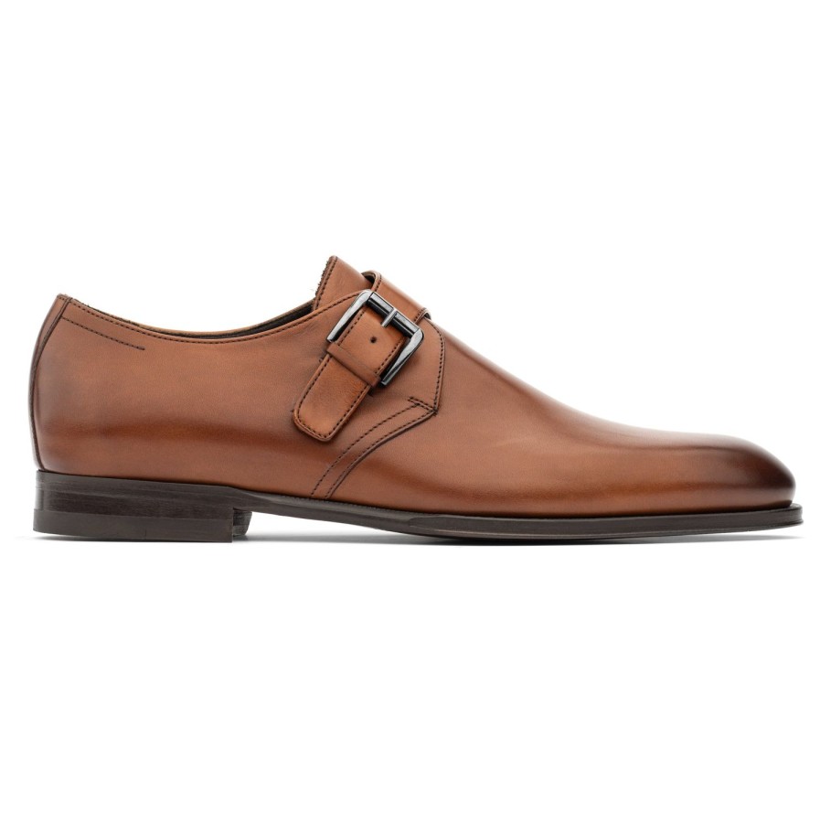 Shoes To Boot New York | Bower Monkstrap Cognac Calf