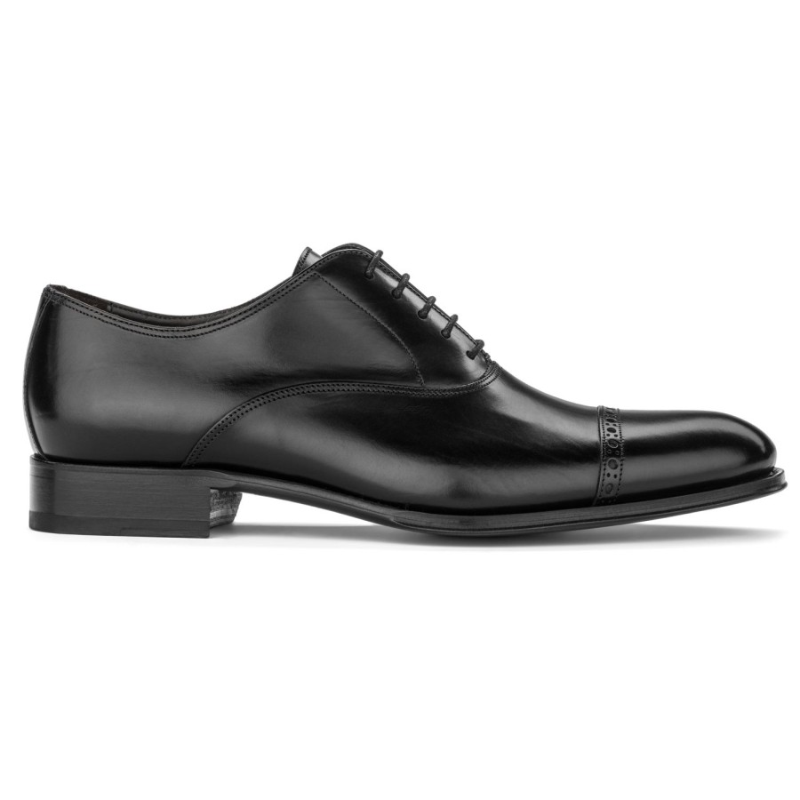 Shoes To Boot New York | Anton Cap Toe Oxford Black