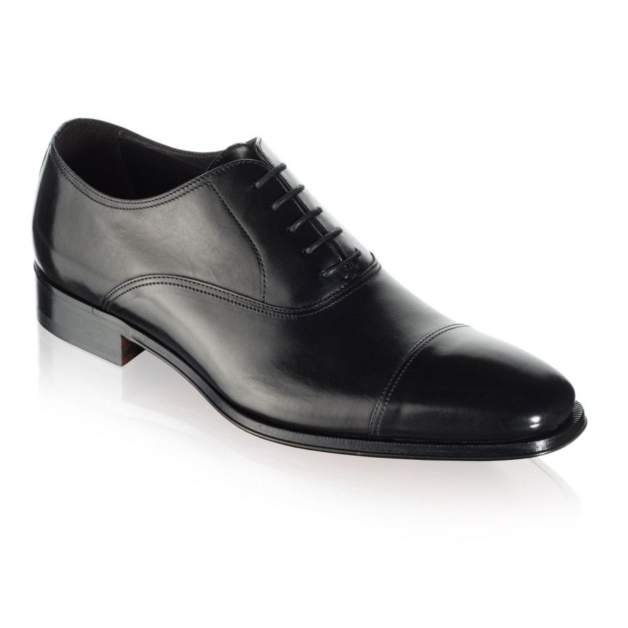 Shoes To Boot New York | Aidan Cap Toe Oxford Black