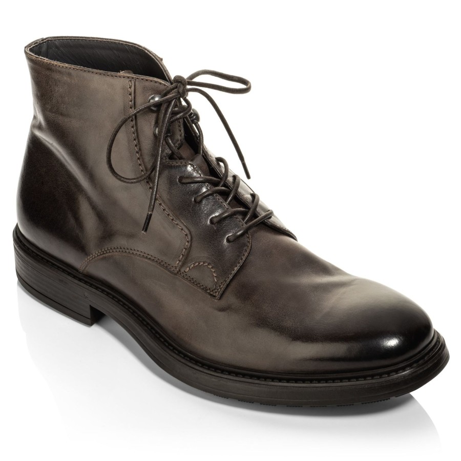 Shoes To Boot New York | Major Lace Boot Dark Brown Calf