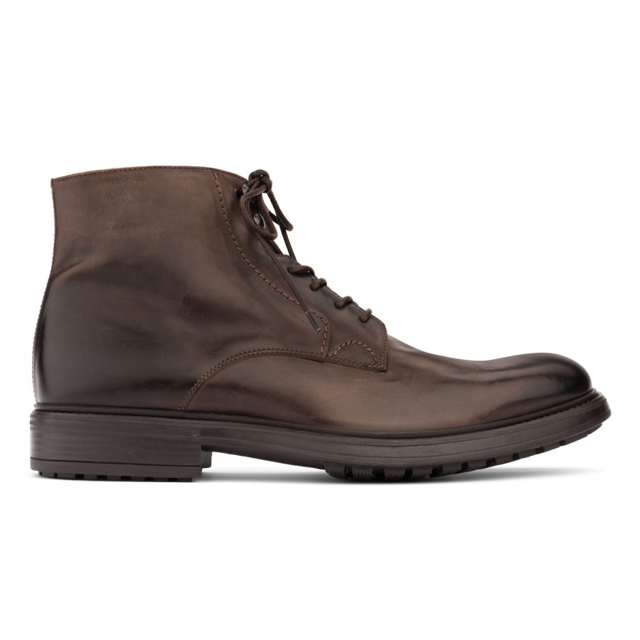 Shoes To Boot New York | Major Lace Boot Dark Brown Calf