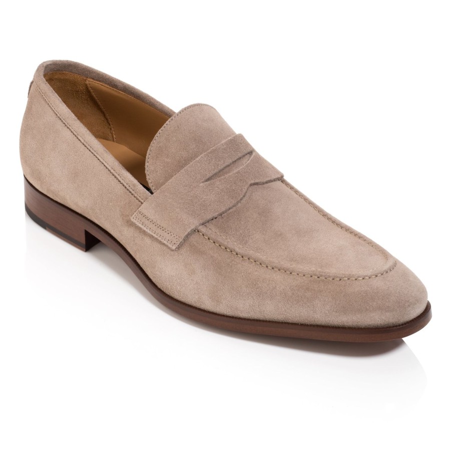 Shoes To Boot New York | Tesoro Slip On Taupe Suede