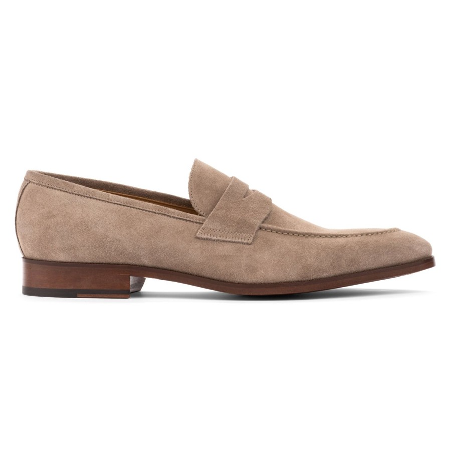 Shoes To Boot New York | Tesoro Slip On Taupe Suede