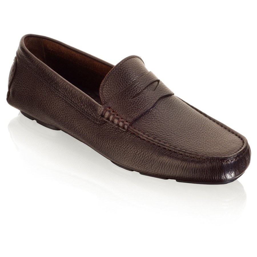 Shoes To Boot New York | Ashbery Driving Shoe Dark Brown