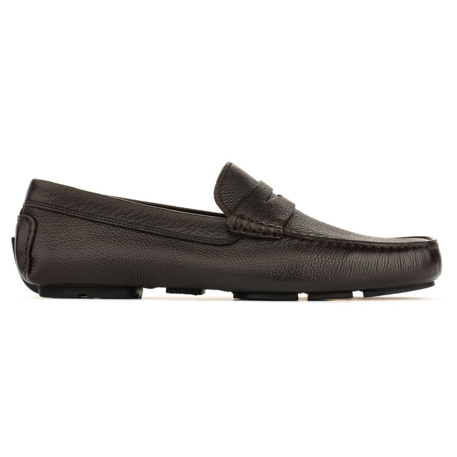 Shoes To Boot New York | Ashbery Driving Shoe Dark Brown