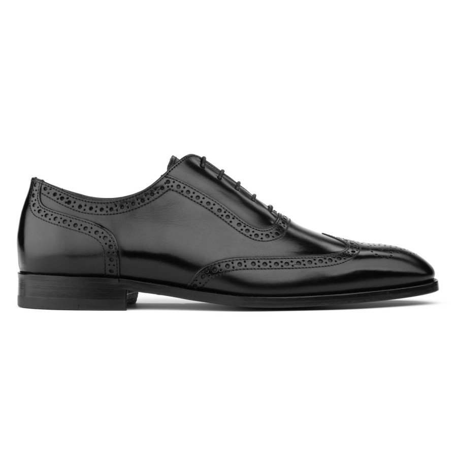 Shoes To Boot New York | Liddell Calf Wingtip Black