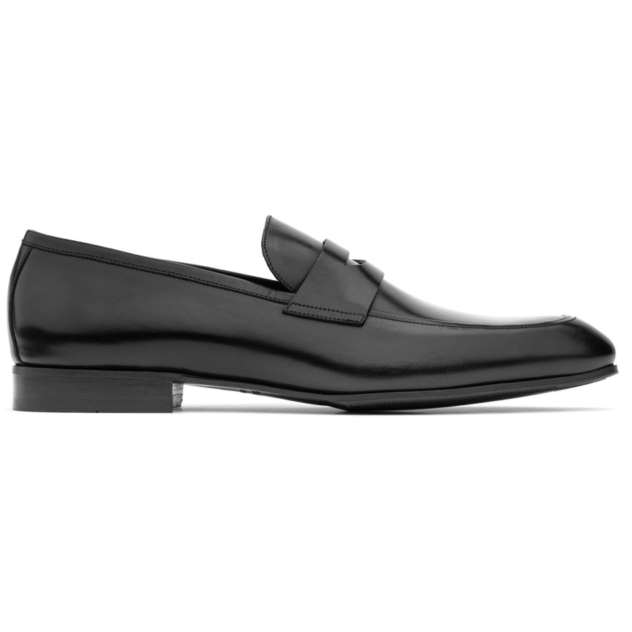 Shoes To Boot New York | Munroe Calf Loafer Black Shiny