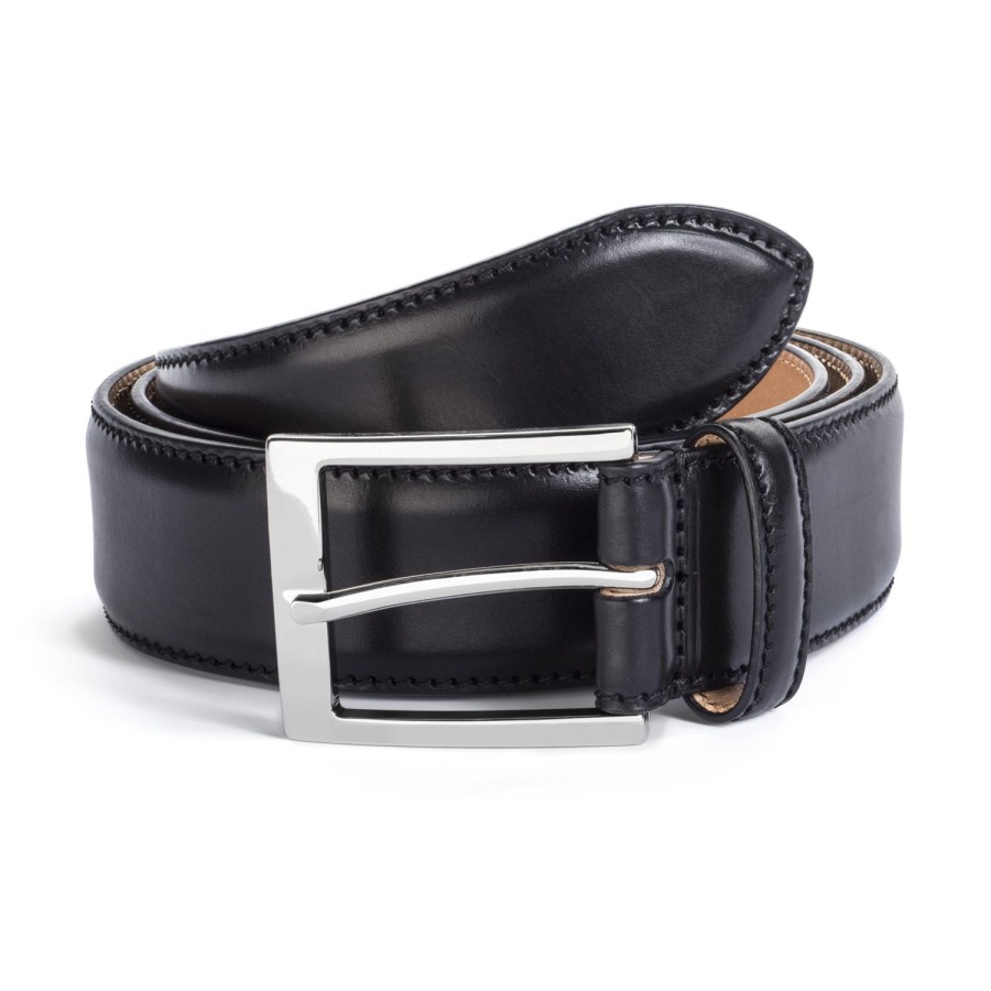 Accessories To Boot New York | Dress Belt Black Calf