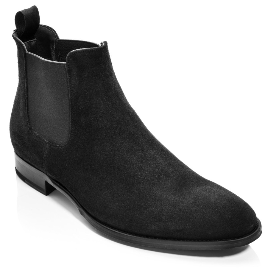 Shoes To Boot New York | Shelby Chelsea Boot Black Suede