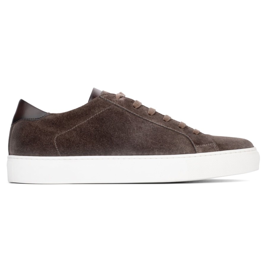 Shoes To Boot New York | Alpha Sneaker Dark Brown Suede