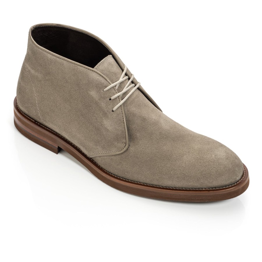 Shoes To Boot New York | Monaco Chukka Boot Taupe Suede