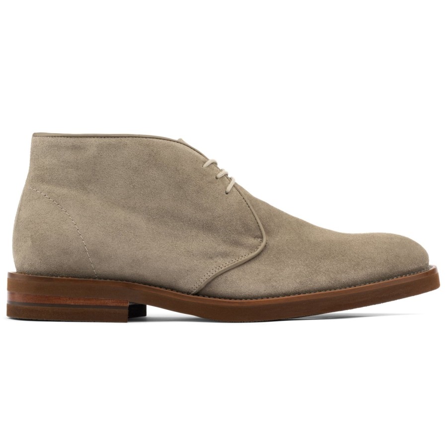 Shoes To Boot New York | Monaco Chukka Boot Taupe Suede