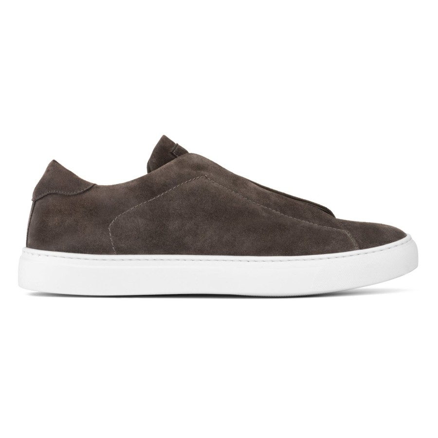 Shoes To Boot New York | Stone Slip On Sneaker Grey Suede