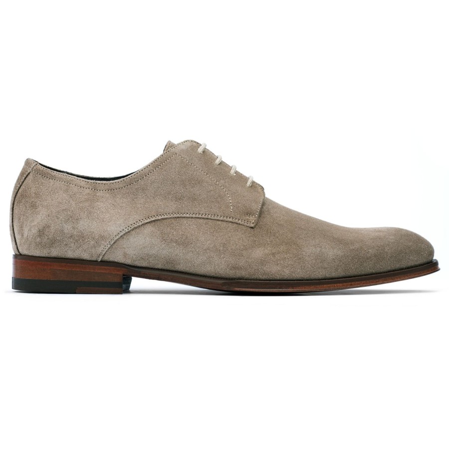 Shoes To Boot New York | Gunn Derby Taupe Suede